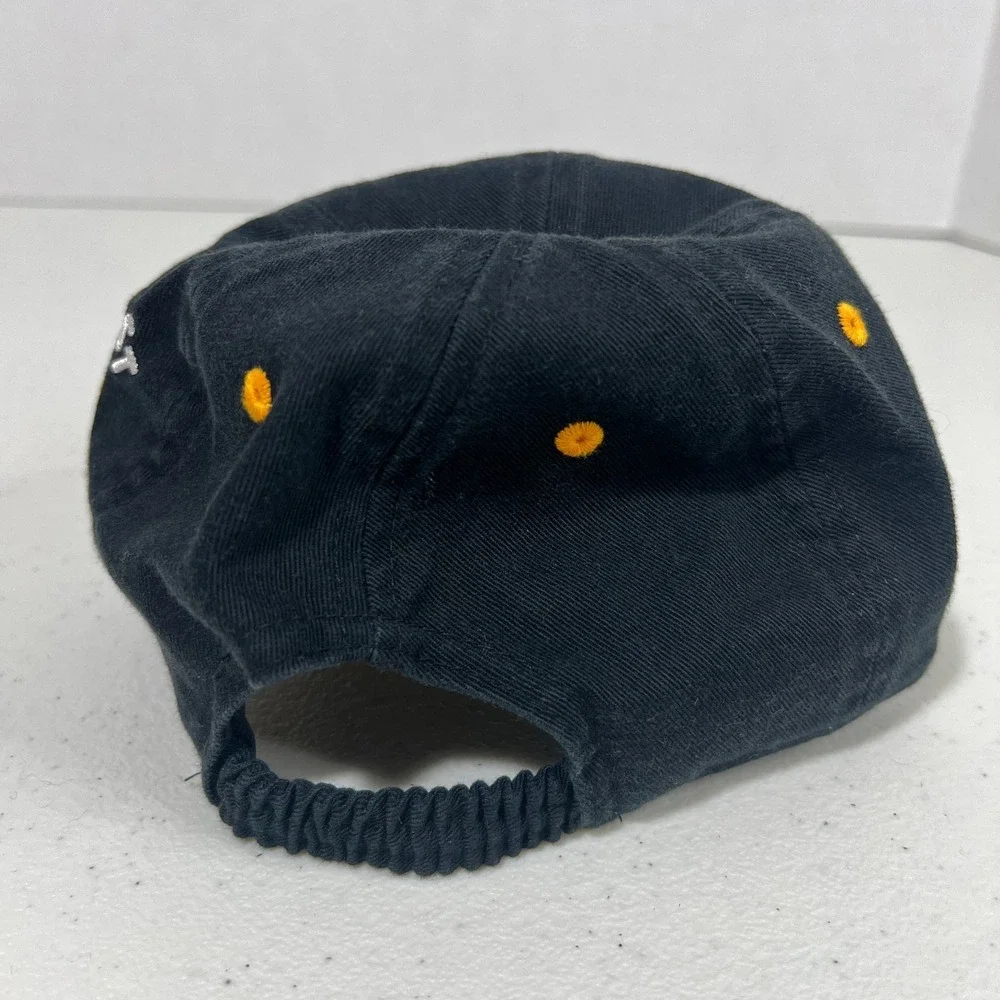 Reebok Kids One Size Black Boston‎ Bruins NHL Adjustable My First Cap Hat NWOT
